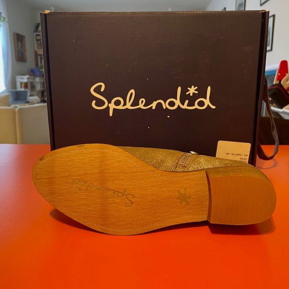 SPLENDID Hamptyn Bootie in Champagne size 7.5 - Picture 5 of 8